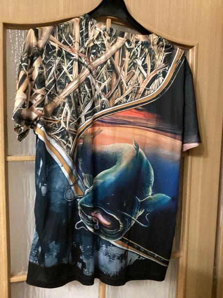 Tričko s rybou, xl