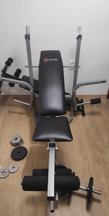 Predám lavicu na cvičenie a šikmú lavičku na bruch, 