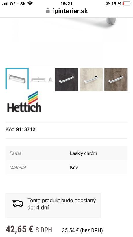 Uchyty hettich,