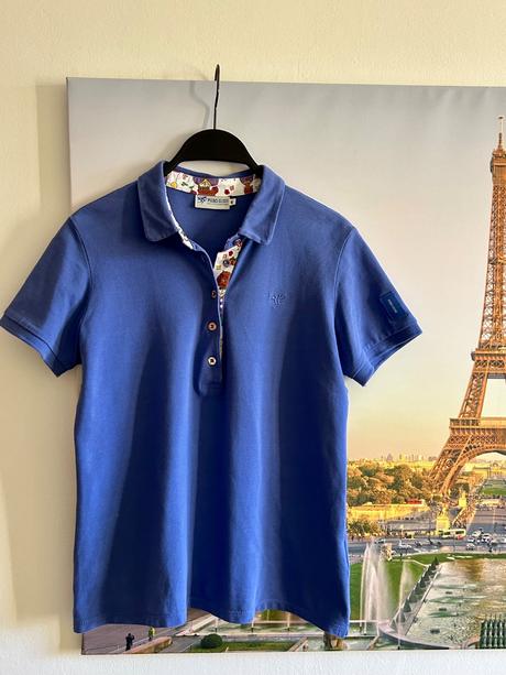 Tričko s golierom zn.piero guidi č.m, m