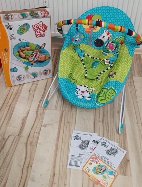 Bright starts vibračné lehátko, 