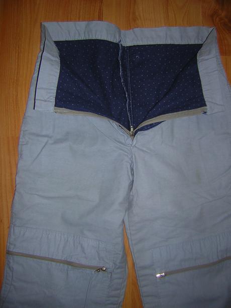 Podšité nohavice vel.152, 152