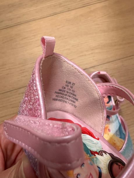 Disney balerínky na podpätku, h&m,27