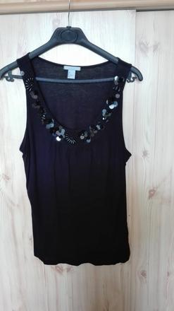 Tielko s flitrami, h&m,l