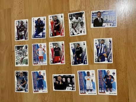 Futbalové karty topps match attax 23/24,