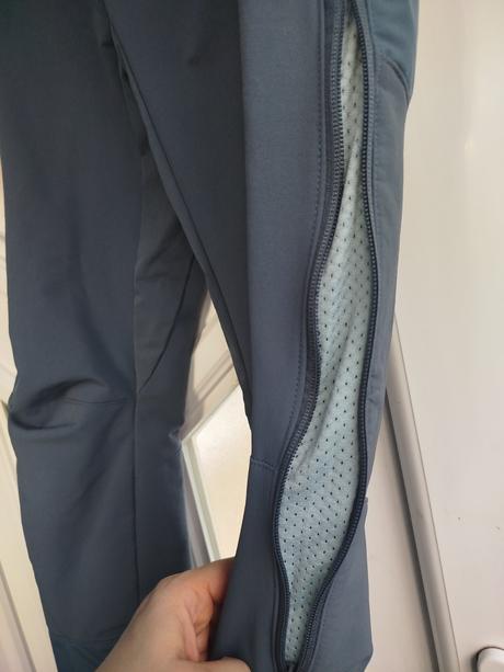 Zateplené softshellové nohavice, quechua,xs