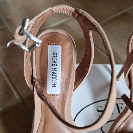 Kožené sandále steve madden, steve madden,36
