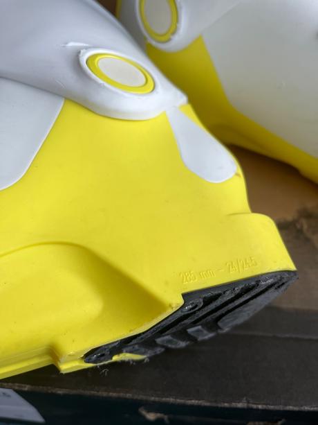 Lyžiarky salomon xmac lc80, veľkosť 24,5, salomon,38