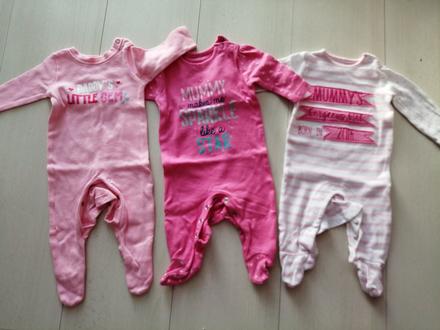 Body 3 ks pre dievčatka, 56