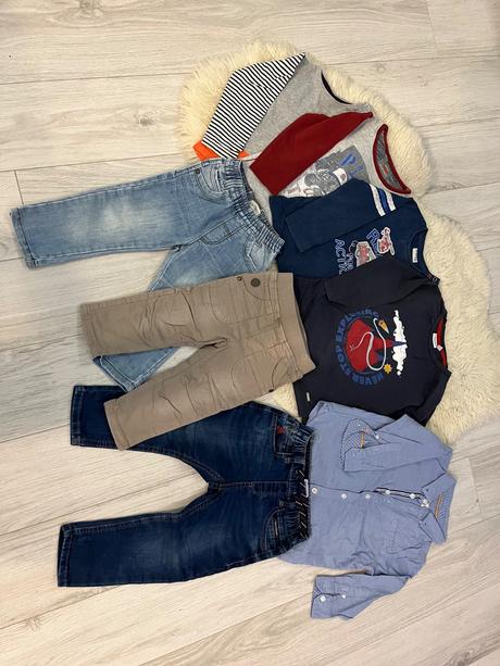 Mix značkového oblečenia chlapec 86-92, 86–98