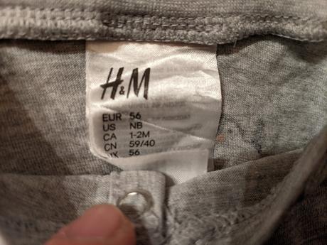 Pyžamka h&m, h&m,56