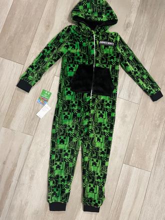 Chlpatý minecraft overal, f&f,134 / 140