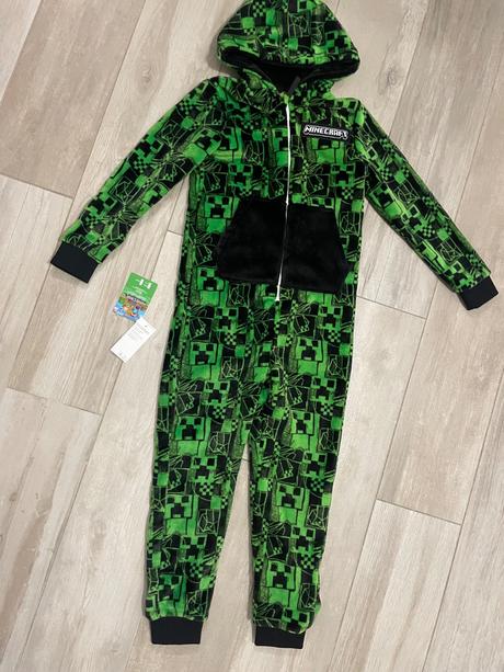 Chlpatý minecraft overal, f&f,134 / 140