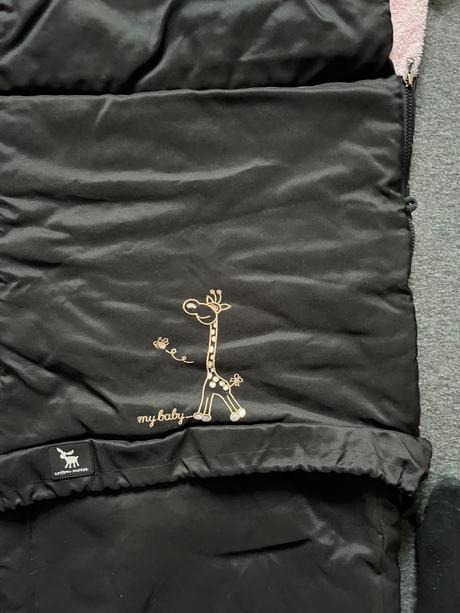 Zimný fusak do kočíka aj športovej časti, 