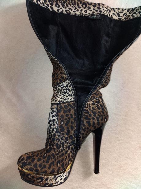 Super čižmy na platforme, 36