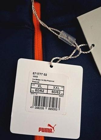 Športová tmavomodrá pánska mikina puma veľ. xxl, puma,xxl