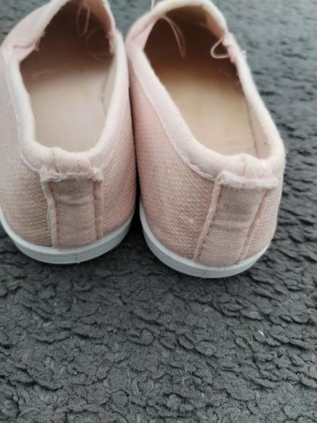 Plátenky / balerínky trblietavé, 27