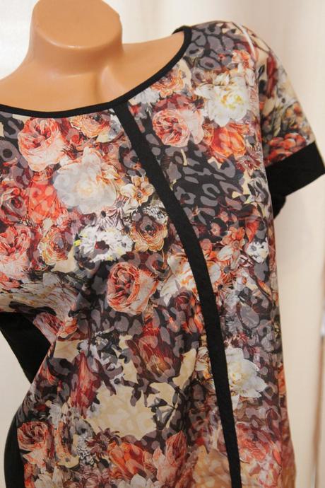 Kvetovaný top xl, xl