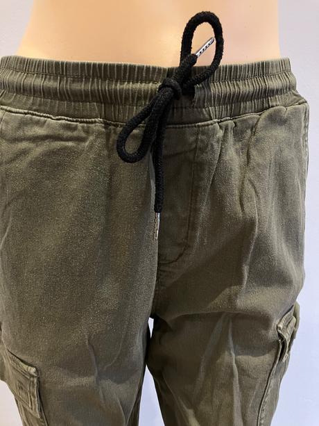 Pánske rifle s bočnými vreckami, l