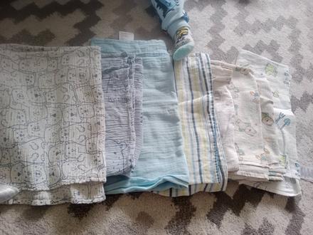 Plienky látkové 9ks, 