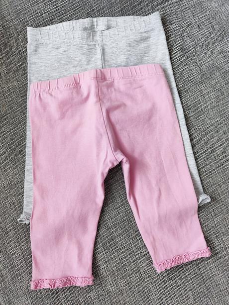 Trojštvrťové legíny h&m 2ks  92, h&m,92