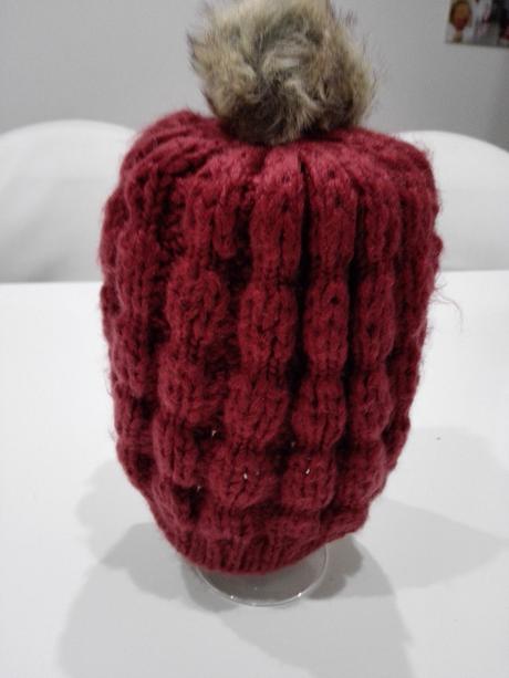 Bordová čiapka, topolino,l