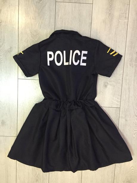 Dievčensky kostym policajtka 8-10 rokov, 