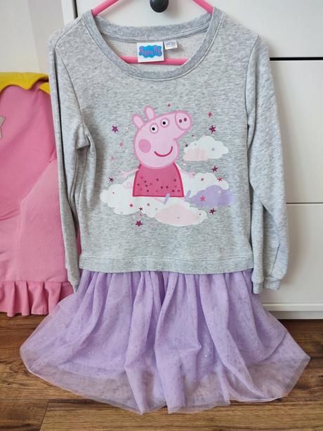 Šaty pepa pig- nenosené, 122