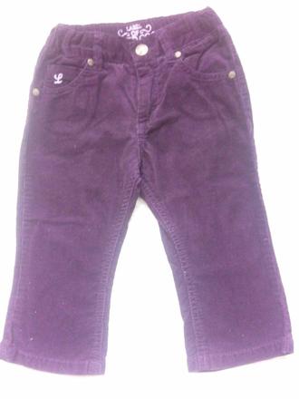 Tenké menčestrové nohavice, l.o.g.g.,86