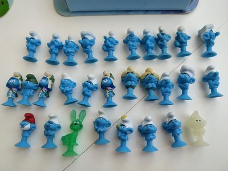 Veľký set šmolkovia stikeez,
