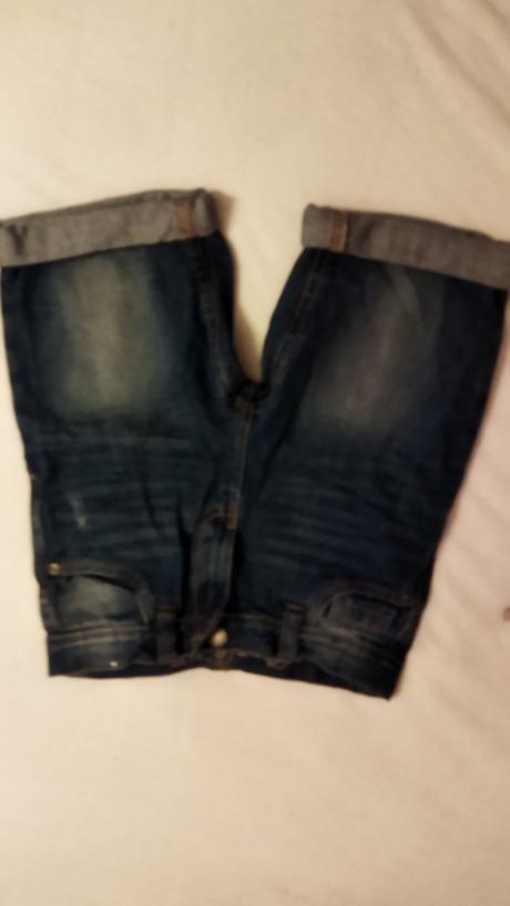 Riflové kraťasy,veľ.122, denim,122