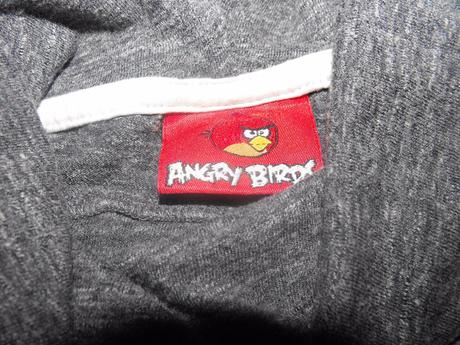 Tričko so šálovým golierom angry birds, next,128