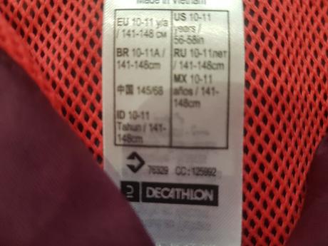 Turisticka  bunda, quechua,146