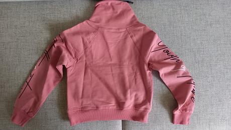 Mikina crop top, 116