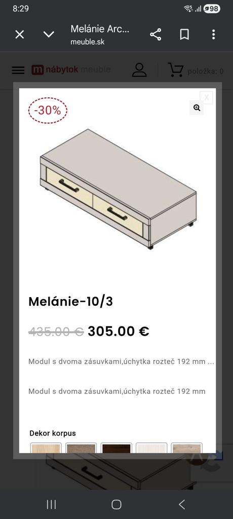 Obývacia stena,