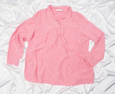 Luxusná ružová blúzka bonita, 46