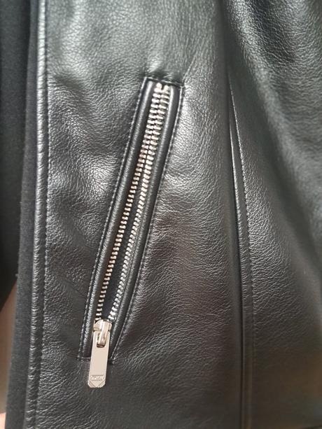 Koženková bunda, amisu,42