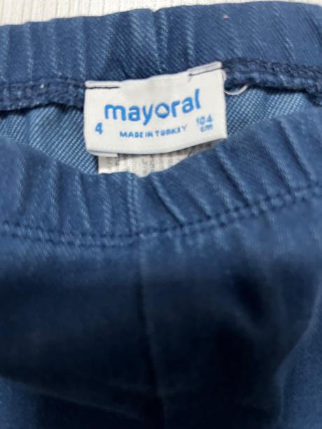 Modré legíny vhodné do škôlky, mayoral,104