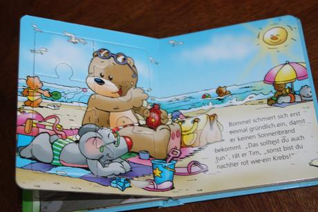 Bommel am meer - leporelo/puzzle kniha, 