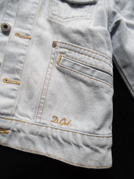 Riflová bunda dubster, h&m,116