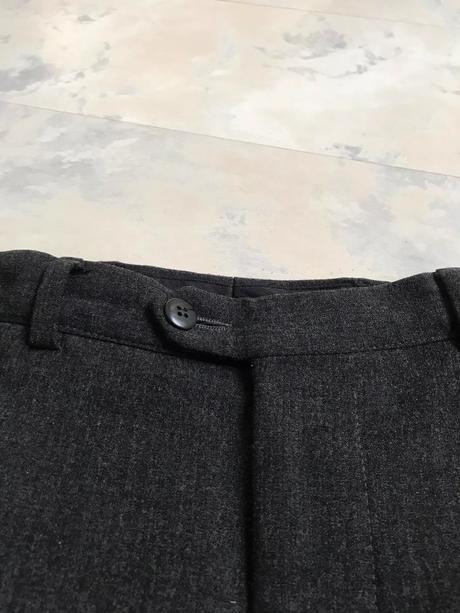 Kvalitné nohavice s vysok.pásom, l