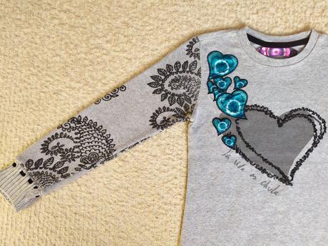 Desigual pulover/ tricko 122/ 128, desigual,122