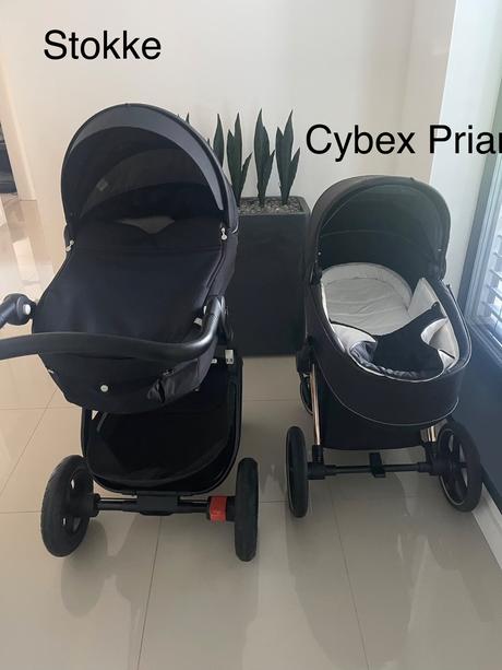 Stokke trailz terrain all black 2 kombinacia, stokke,stokke trailz terrain