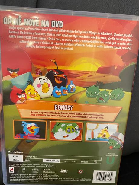 Angry birds toons 2 dvd, 