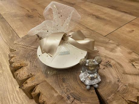 Anjelka na položenie - dievčatko so srdiečkom, 