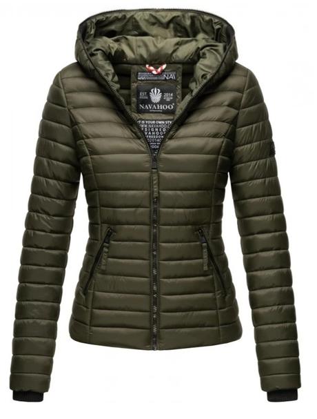 Bunda prešívaná olivová zn.navahoo, xl