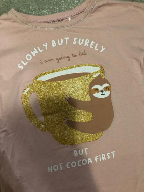 2ks nočné košele + pyžamkový vrch nový zadarmo, reserved,122