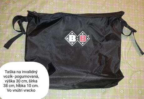 Taška na invalidný vozík, 