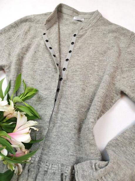 Hunkydory - merino svetríkové šaty, m