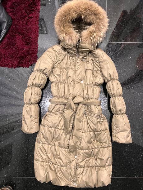 Baldinini dlha slim paperka s pravou kozusinou, m